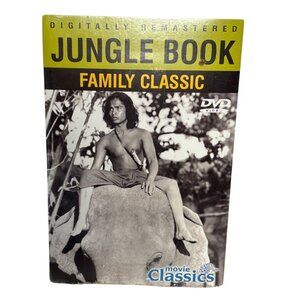 Digitally Remastered Jungle Book DVD 1942 Movie Classics Family Classic